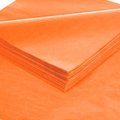 Box Packaging Global Industrial„¢ Gift Grade Tissue Paper, 20"W x 30"L, Orange, 480 Sheets T2030S